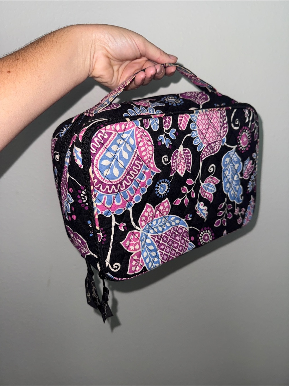 Vera Bradley ‘Alpine Floral’ Large Makeup Bag - Picture 2 of 11